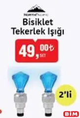 NORTH PACİFİC BİSİKLET TEKERLEK IŞIĞI 2'Lİ NORTH PACİFİC BİSİKLET TEKERLEK IŞIĞI 2'Lİ